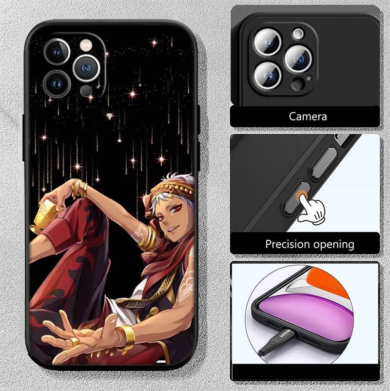 Twisted Wonderland Phone Case for Redmi Note 12 12S 12C 13 13C 13R 14 14S 14R 14C 11A 13X A3 A3X A4 A5 Pro Max Plus