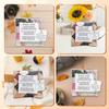8 Pcs Square Pocket Prayer Quilt with Cross ide, Mini Prayer Quilt for Women Pastor Appreciation Father's Day