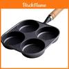 Cast Iron Hole Egg Pan Nonstick Breakfast Cooking Tool For Home Use