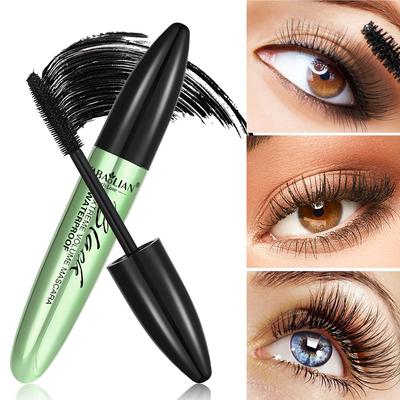 5D Volumizing Mascara Curling  Lengthening Black Mascara  Long-Lasting Formula Waterproof & Smudge-Proof Mascara