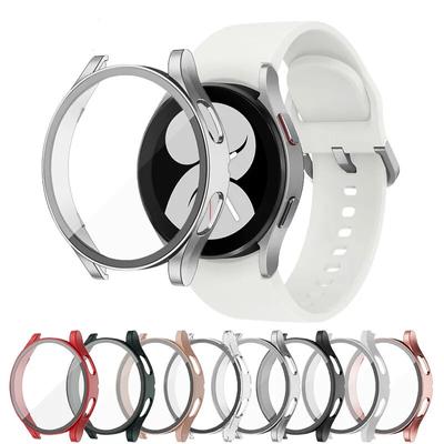 Verre + étui pour Samsung Galaxy watch 5 4, 40mm 44mm, accessoire PC tout autour, housse Anti-chute, protection d'écran watch5 watch4