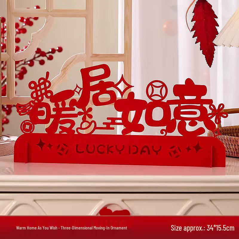 2025 Housewarming Decor Set: Living Room Ornaments & Moving-in Gifts