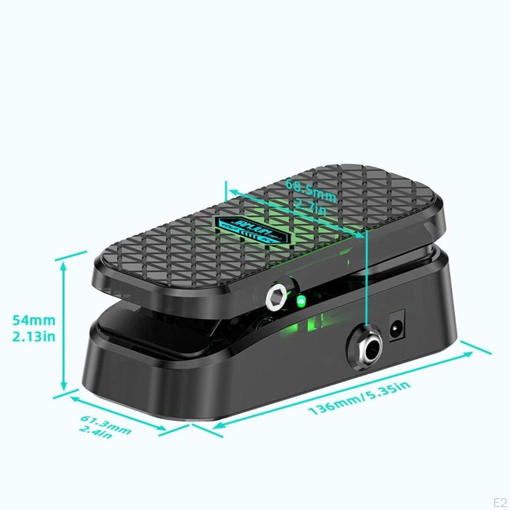 Guitar Wah Pedal Professional Silent Anti Slip Electric Effect Control Pedals for