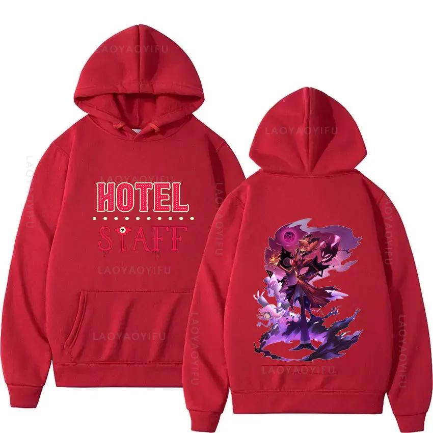 Hazbin Hotels Alastor Theme Hoody Hooded Shirt Sweatshirts for Men Men's Hoodies New & Graphic Essentials Hoodie Sweatshirt