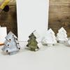 Candle Molds 8 Cavities Christmas Tree Silicone Molds Ornament Baking Molds Handmade Plaster Molds Castings Molds