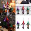 Set Of 5 Colorful Witch Hat Party Decorations Halloween Hanging Pendants Easy to Install Window Ornament for Home