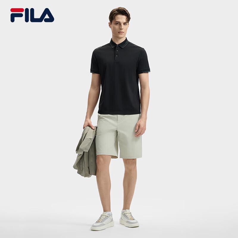 FILA Men's Short Sleeve Polo Shirt