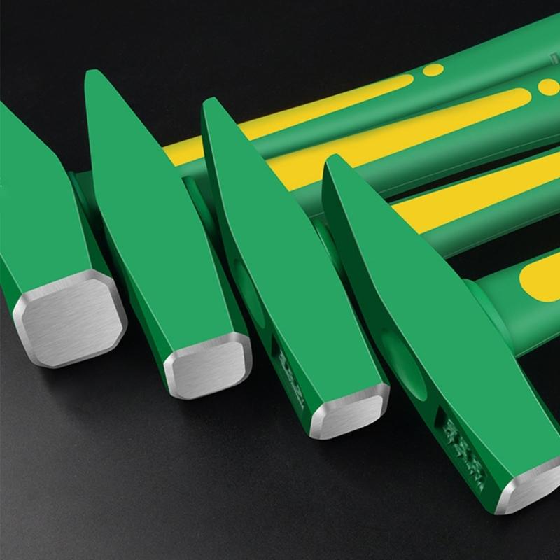 Slagvast Hamer met Antislip Handvat en S/M/L Maat Schokbestendige Hamer voor Bouwveiligheid Multitool