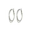 New Trend Women's Hoop Earrings Rhinestone Twisted Circle Round Big Exaggerated Loop Earrings Punk Hiphop Female Ear Jewelry