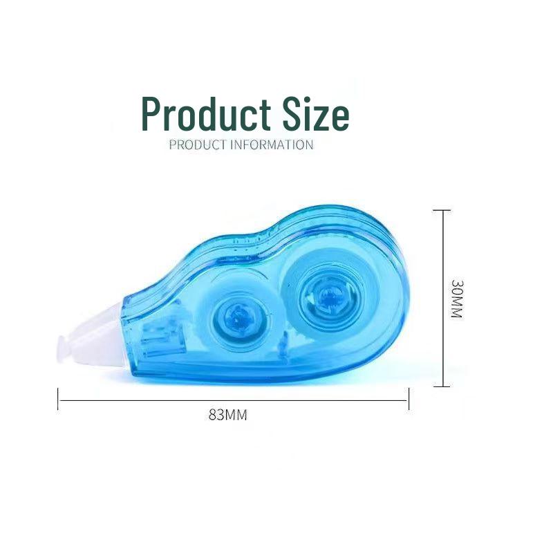 Mini Cute Silent Correction Tape - High-Visibility Color for Students