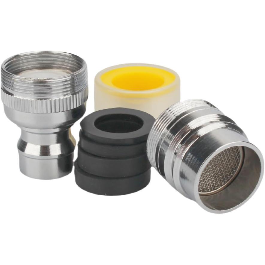 Dishwasher Faucet Adapter (Chrome-brass) Fit for Danby, SPT, Homelabs, Costway, Panda, Rovsun Portable Dishwasher To Sink