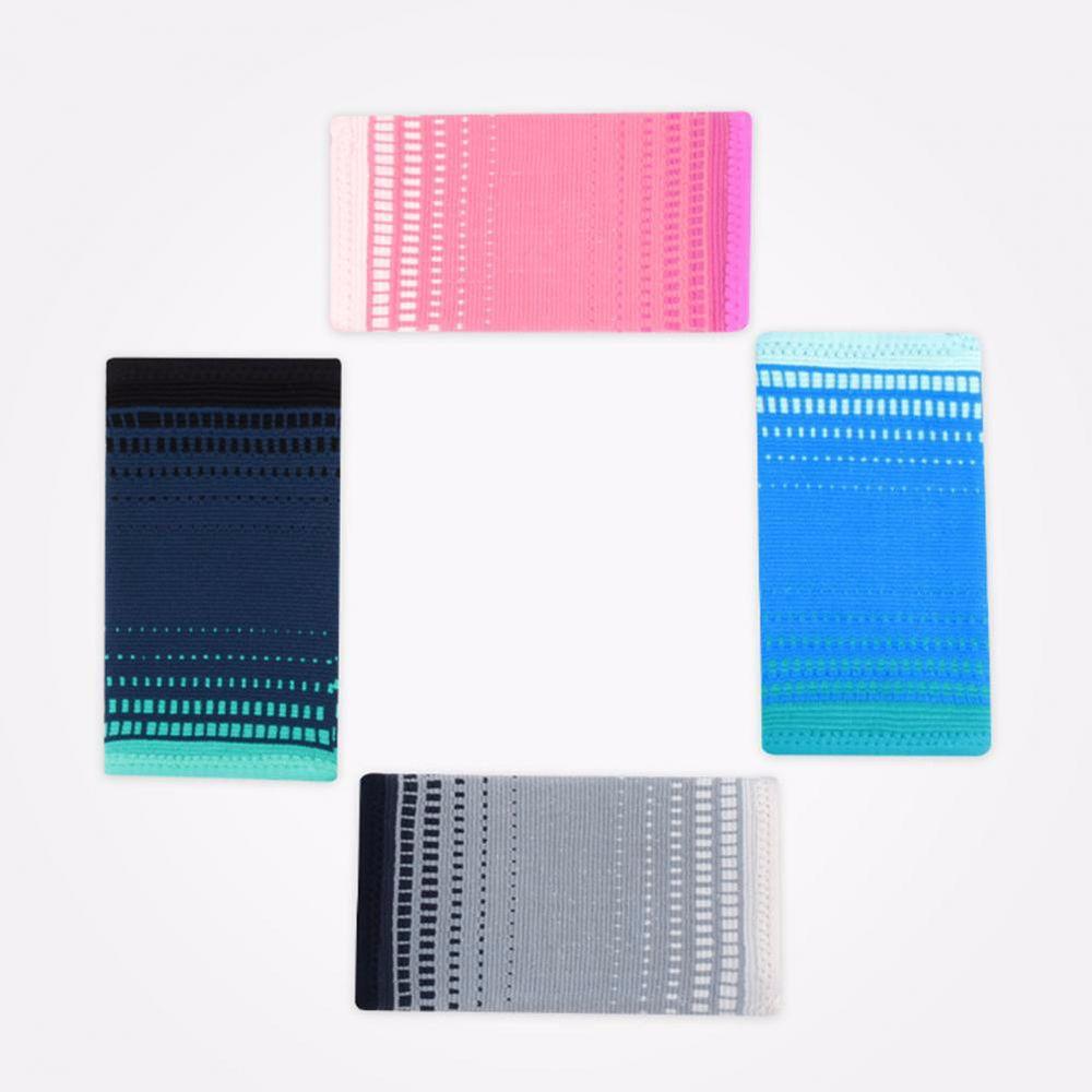 Assistance Nylon Knit Basketball Volleyball Sweat Bands Sports Wristband Compression Protective