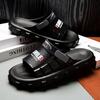 Fashion Men Sandals Anti-slip Slippers for Men Trendy All-match Platform Sandal Hard-wearing Breathable Personality Classic New Arrival