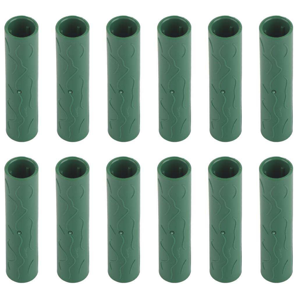 12 KS Zahradní kůl Spojovací trubka Popínavé rostliny Lezení Podpůrné kůly Konektory