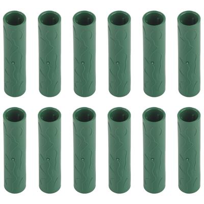 12PCS Garden Stake Connecting Pipe Vines Climbing Plant Support Stakes Connectors