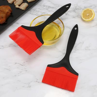 Ölpinsel, leicht zu reinigen, Silikon-Backpinsel, hitzebeständiger Öl-Sauce-Pinsel für die Küche zu Hause
