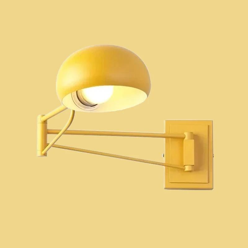 Modern LED Wall Lamp No Switch Foldable Retractable Eyes Protector For Bedroom Study Living Room Bathroom Balcony Luminaries