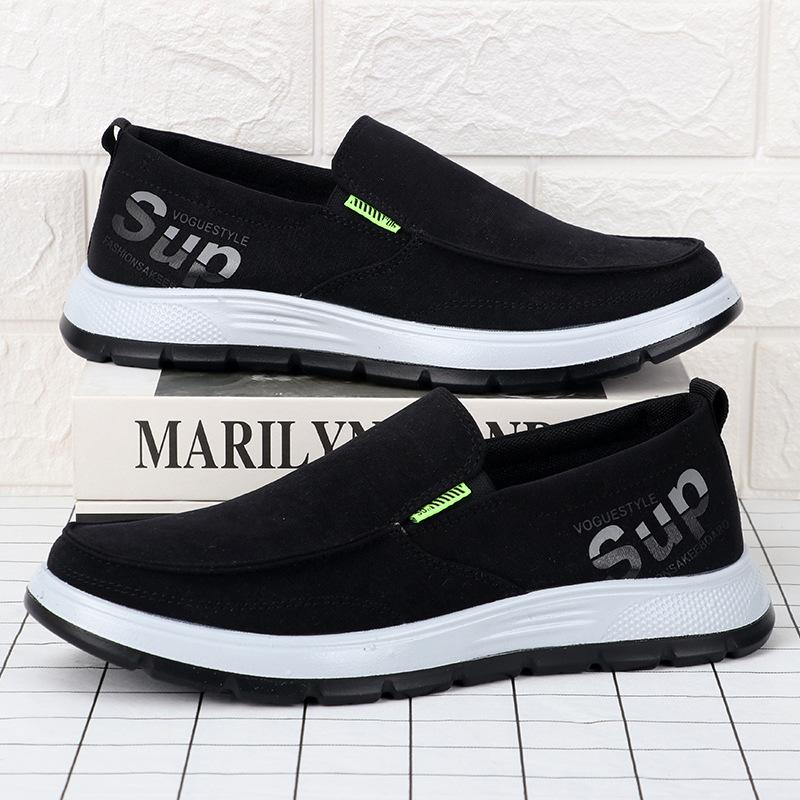

Manufacturer wholesale 2025 new men s cloth shoes breathable one-pedal casual lazy shoes polyurethane men s shoes 39