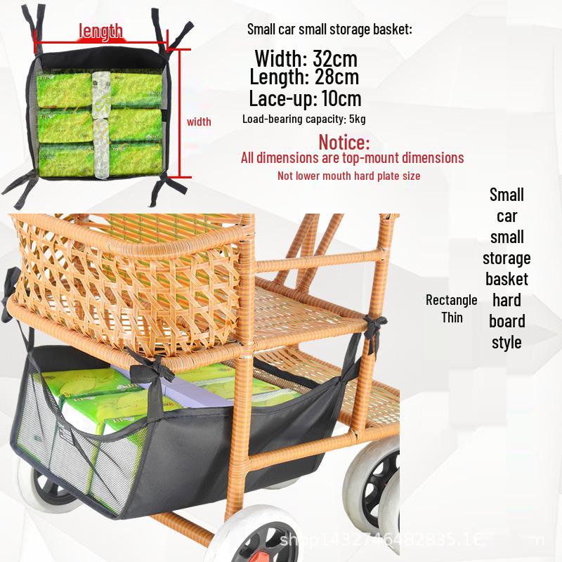 Universal Stroller Storage Basket for Umbrella Strollers and Pushchairs