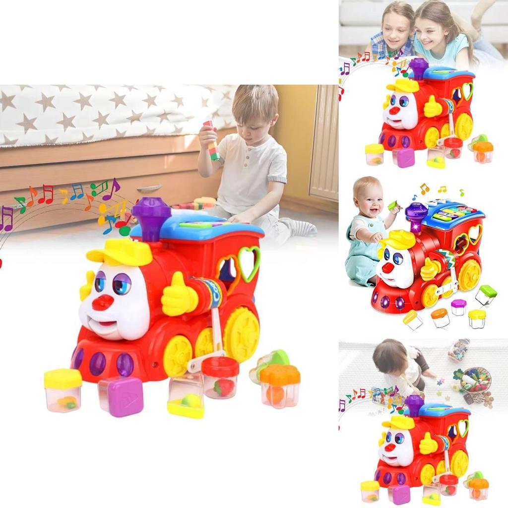 Smart Cartoon Train Educational Interactive Learning Toy For Kids Ages Five To Six With Engaging Fruit Blocks