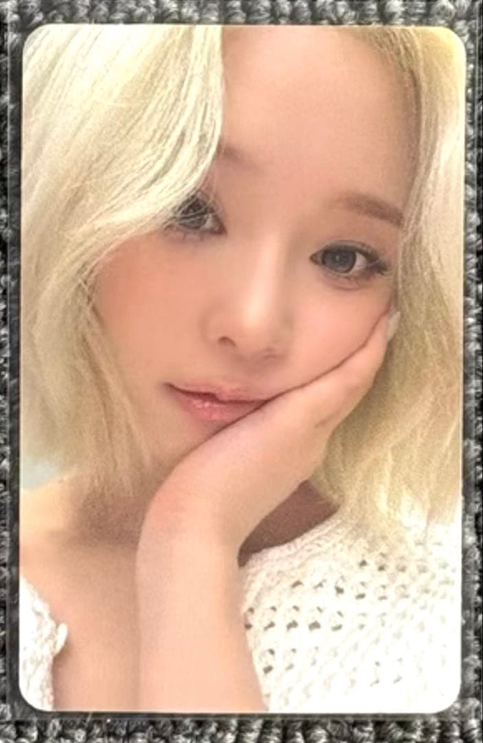 [USED] aespa Winter LEMONADE Apple Music Autograph Session Trading Card