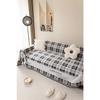 Plaid Sofa Cover Mat Throw Blanket Living Room Three Seats Sofa Couple Position  Modern Throw Camping Picnic Blanket