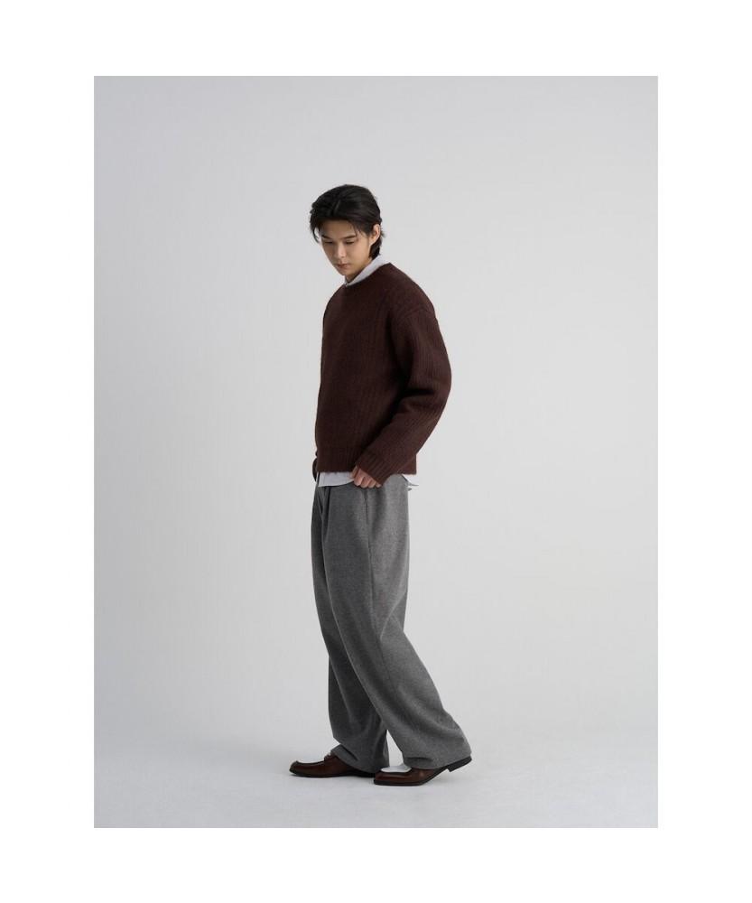 8 Seconds Tissue Transformation Round Pullover Brown