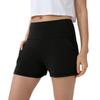 Women's Running Shorts Workout Sport Layer Shorts With Pockets