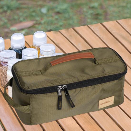 Oppbevaringspose for servise Stor kapasitet Lett å rengjøre Organiseringspose for diverse til utendørs pikniker camping