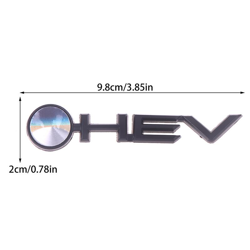 For Highlander Granvia Sienna Avalon 3D Car Styling Hev Car Hood  Trunk Rear Bonnet Nameplate Decal Emblem Badge Sticker