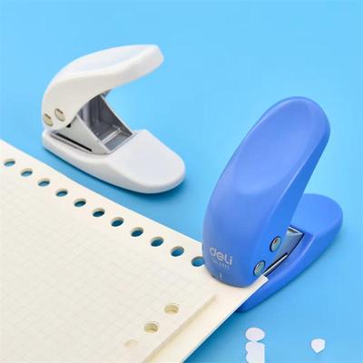 1pc Punching Diameter 6mm Paper Depth 12mm Mini Cardboard Cute Perforated Office Supplies Data Integration Binding Stapler