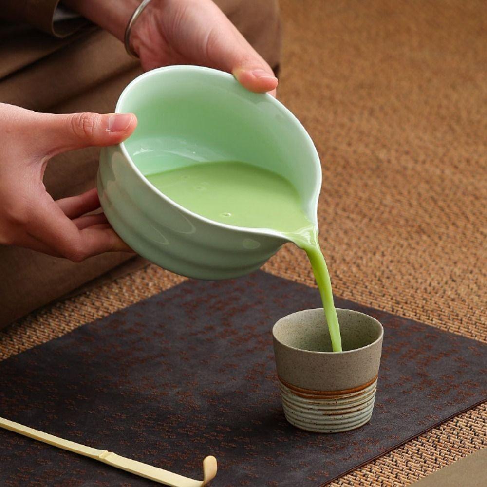 4Pcs Japanese Matcha Tea Set Ceramic Matcha Chasen Set Matcha Whisk Stand Kit  Tea Room