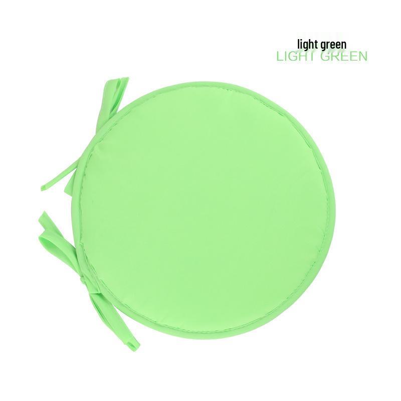 Green Round Chair Cushion - Thickened Seat Pad for Home, Office, or Dining Chair