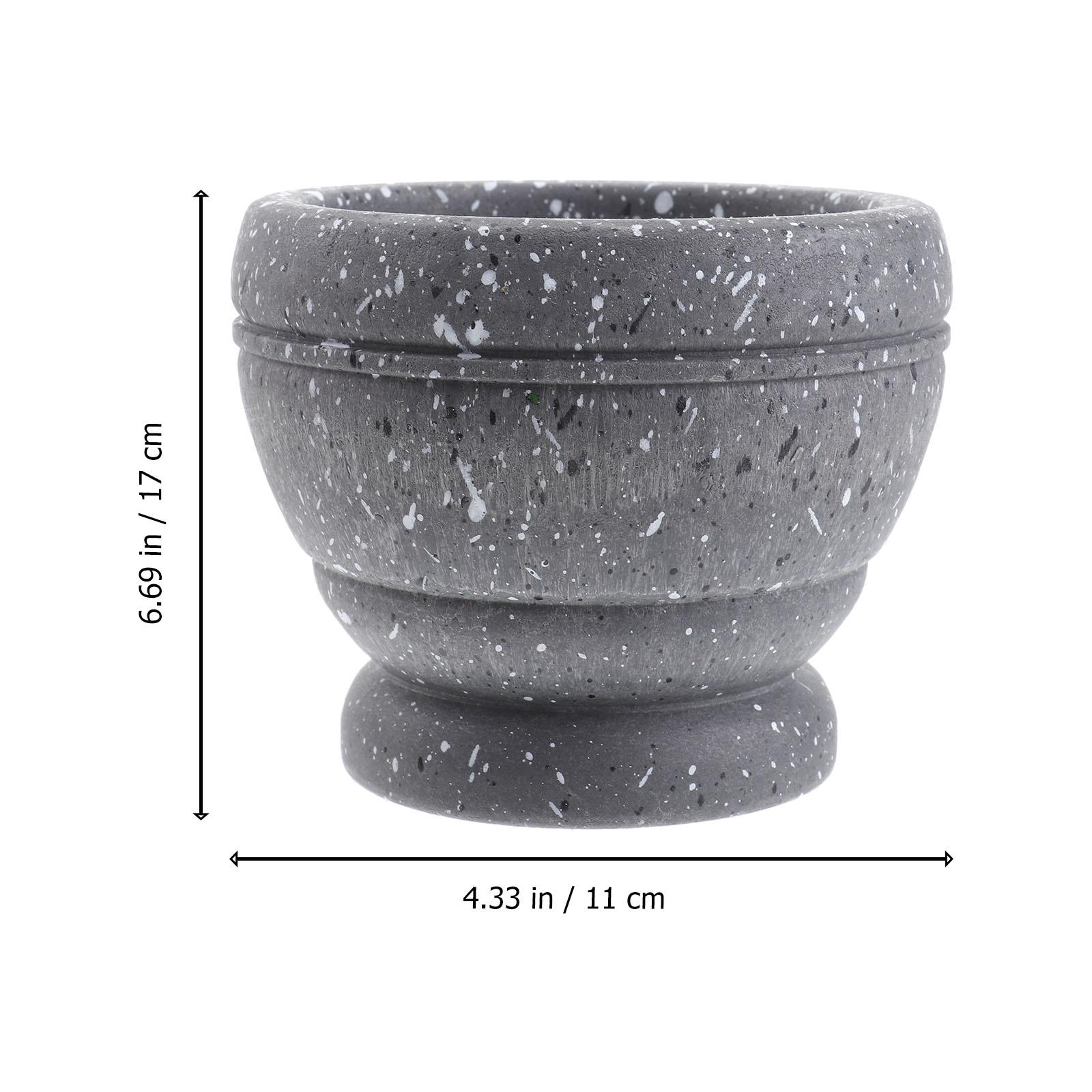 Garlic Kitchen Tools Pp Plastic Pestle Set Easy Grinding Household