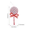 Bunte Weihnachts-Lutscher-Dekorationen - Kreative Süßigkeiten-Ornamente für Bäume und Schaufenster