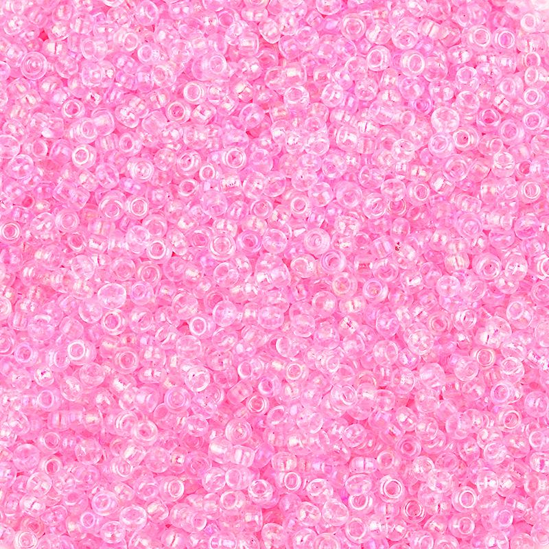2mm Transparent Iridescent AB Glass Seed Beads for DIY Bracelets