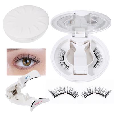 Factory Price 3d Natural Soft Magnetic Lashes Quantum Magnetic Lashes False Eyelash Usa Applicator False Magnet Fiber Lashes
