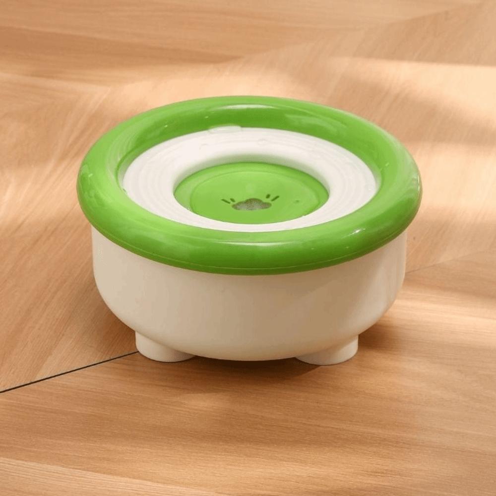 Großvolumiger schwimmender Haustier-Wassernapf, rutschfeste Basis, auslaufsichere Haustier-Wasserquelle, Spritzschutz, kein nasses Maul