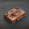 Mini Ouija Board Retro Miniatur Spirit Board mit Schublade Holz Miniaturen Emotionale Liebe Schublade Halloween Dekorationen Werkzeuge