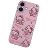 leather texture - hello kitty