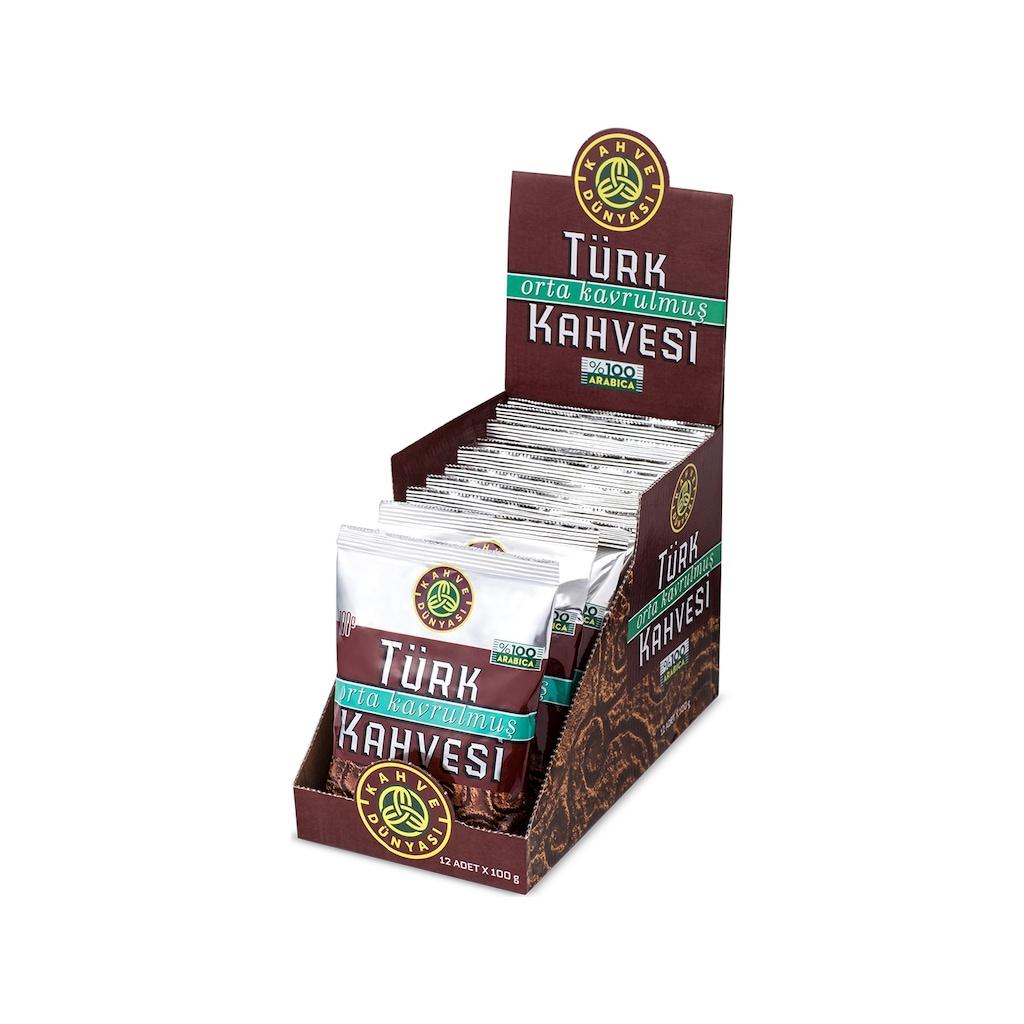 

Kahve Dünyası Турецкий кофе средней обжарки 12 x 100 г