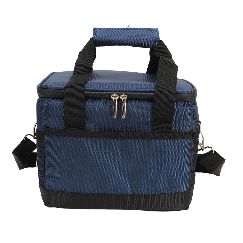 Insulated Cooler Bag Large Capacity Leakproof Waterproof Portable Lunch Bag with Adjustable Strap for Outdoor Picnic