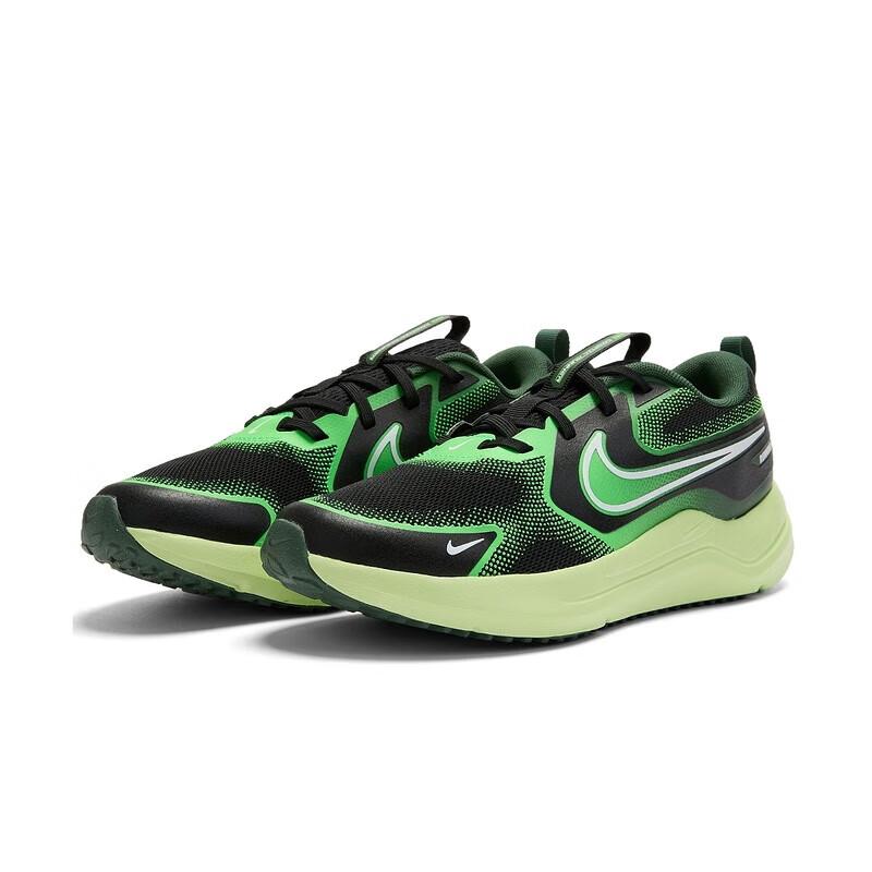 Nike Cosmic Runner GS Black Light Liquid Lime Kids Sneakers Green Fir White HM4402-009