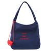 Solid Color Letter Simple Tote Bag 2025 Summer New Shoulder Bag Large Capacity Tote Bag Foreign Shoulder Bag