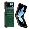 Luxury Phone Case for Samsung Shockproof Screen Protector Black Mobile Phone Case for Samsung Z Flip 4 Z Flip3