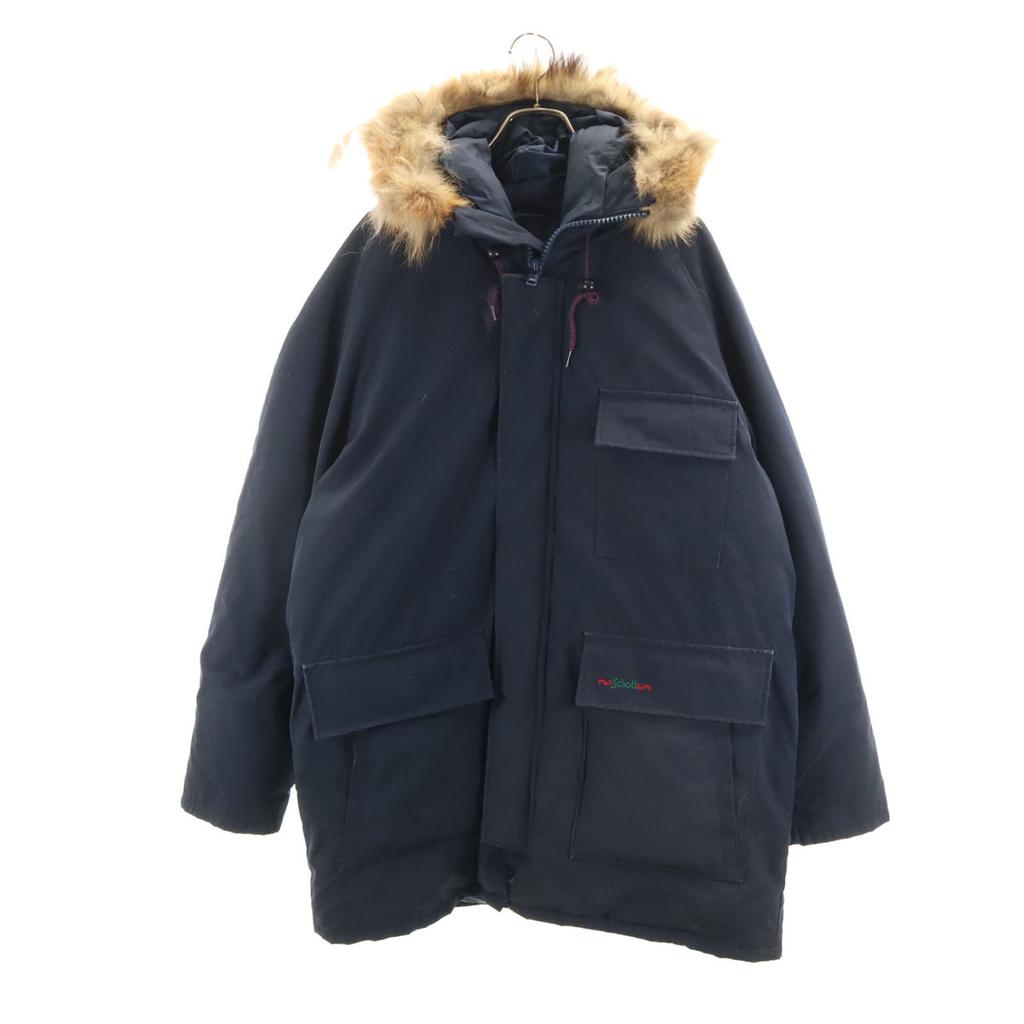 schott Made in USA down coat L Navy Men's Used