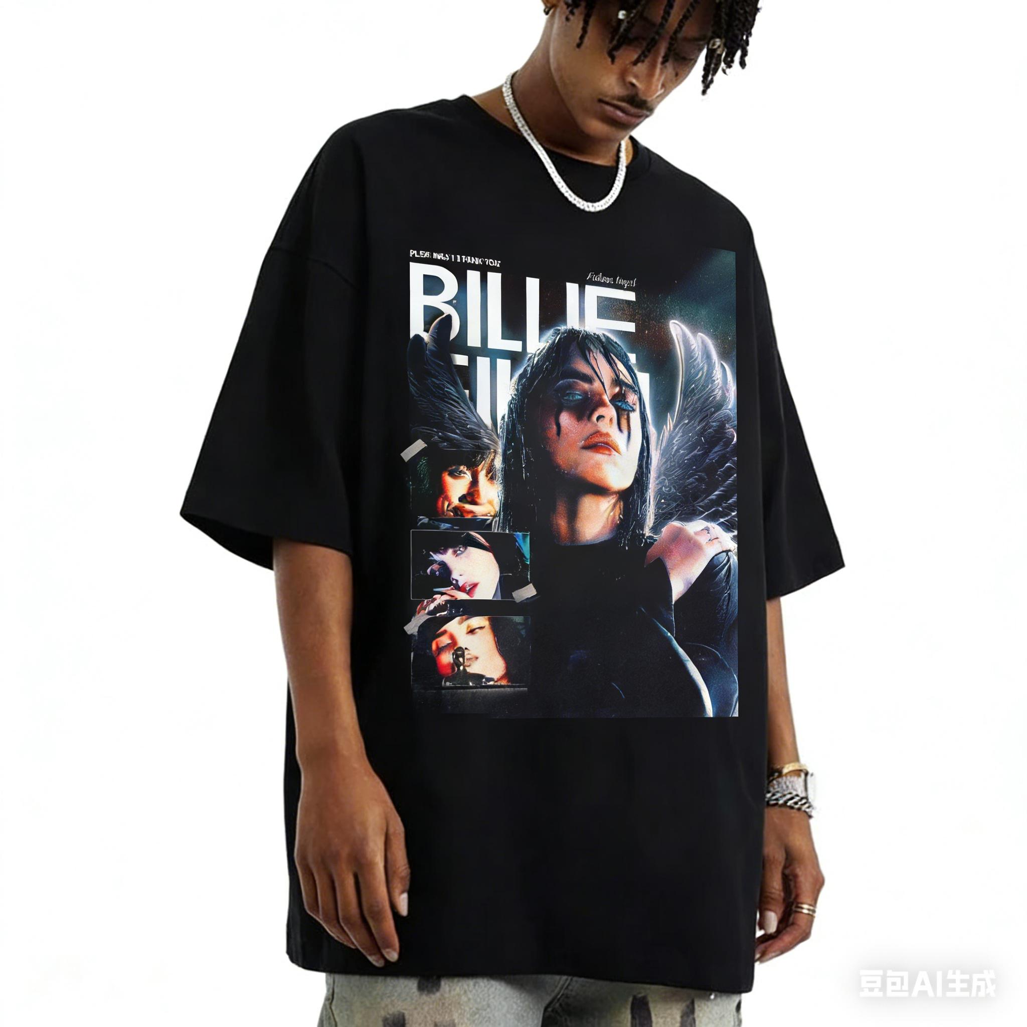 Billie Eilish Shirt Billie Eilish Guts Tour Shirt Billie Eilish Fan Gift Graphic Short Sleeve Shirt Unisex MenSpring summer 2026 2XL