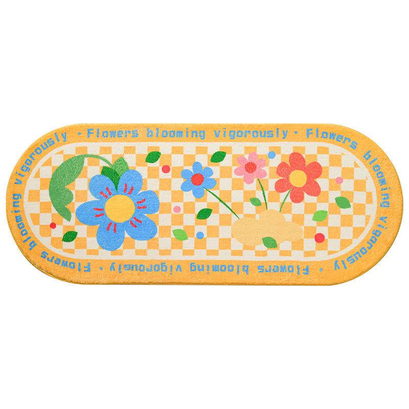 Home Entry Carpet Bedroom Bed Blanket Toilet Bathroom Door Non-slip Mat Living Room Long Floor Mat