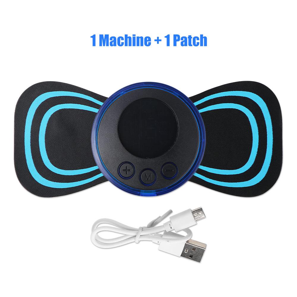 

Mini Portable Ems Neck Massager Electric Neck Stretcher For Cervical Muscle Pain Relief And Shoulder Relaxation Massage Patch
