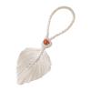 No Drill Curtain Holder Braided Leaf Tieback Boho Cotton Rope Holder